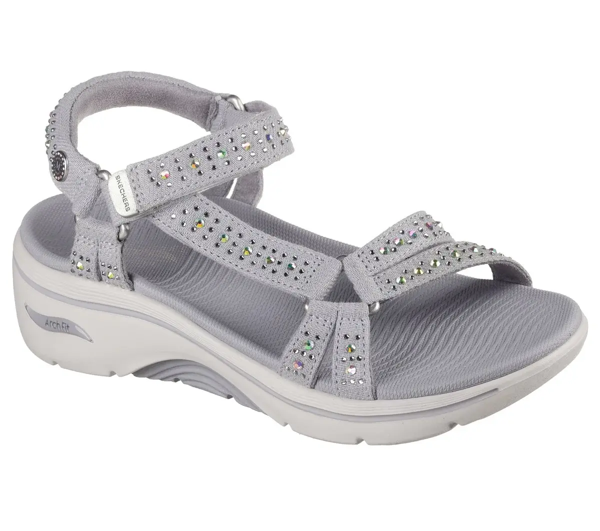Martha Stewart: GO WALK Arch Fit 2.0 Sandal – Glitter Martha Stewart: GO WALK Arch Fit 2.0 Sandal – Glitter