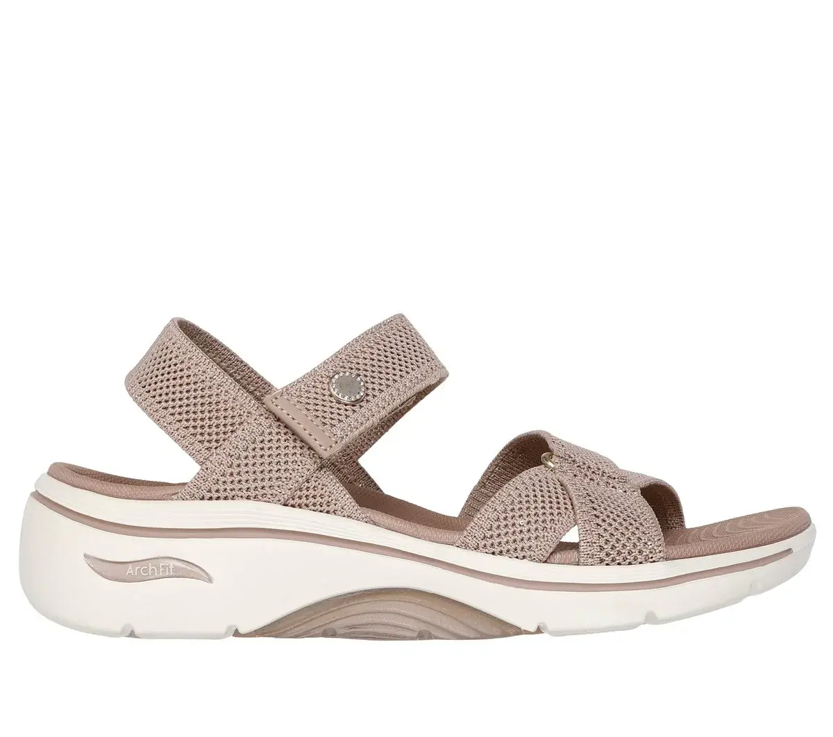 Martha Stewart: GO WALK Arch Fit 2.0 Sandal – Sparkling